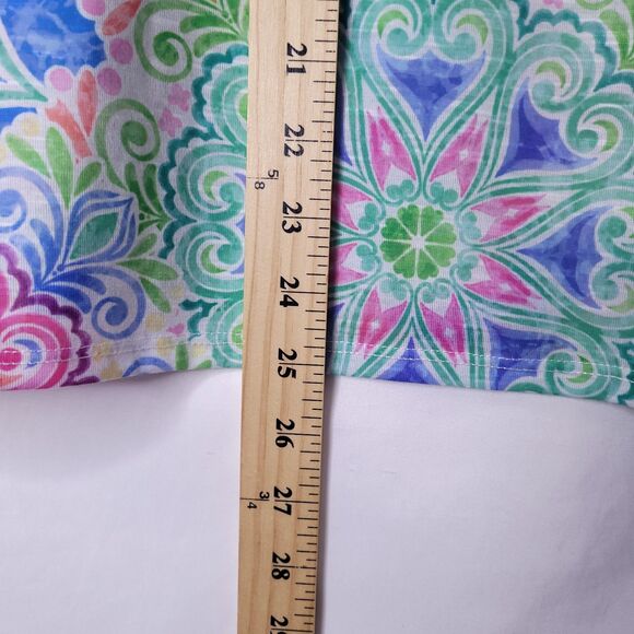 Alfred Dunner Top Medium Colorful Mandala Knit - Picture 6 of 10